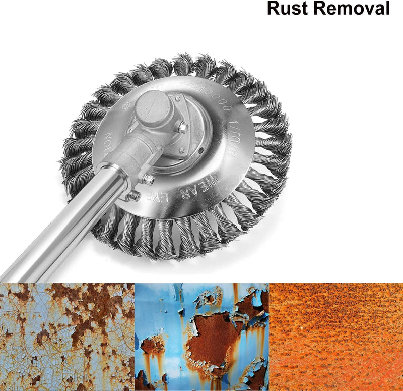 6 inch Universal Metal Trimmer Head for 4 in 1 Weed Eater Pro