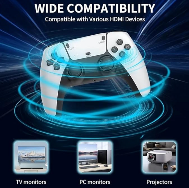 Spectrum Shop™ - WIRELESS CONSOLE 60,000+ LICENSED GAMES + 2 FREE CONTROLLERS